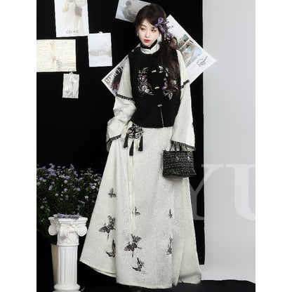 New Chinese Style Clothing Chunxin Mengxiao "梦晓" Women's Modern  Hanfu Winter Autumn