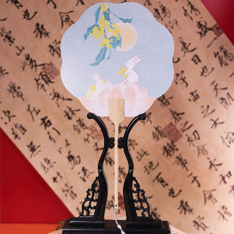 Traditional Chinese Fan Tuanshan 团扇 Modern Improved Model