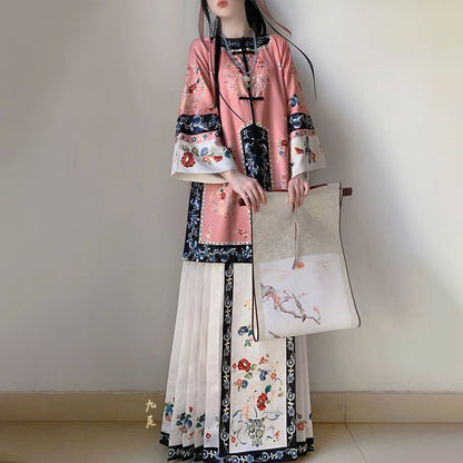 QING Dynasty Skirt Women's Man 满  Spring Summer Autumn