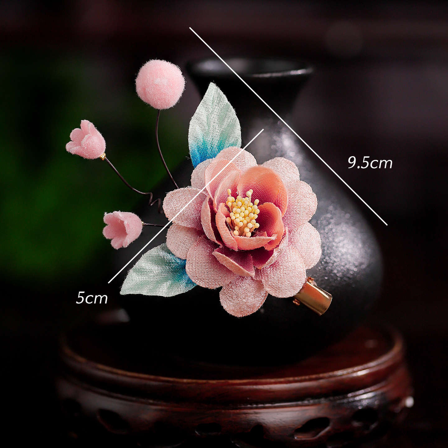 Traditional Chinese Hair jewelry Zhilu 芝露 Hanfu Historical Headgear