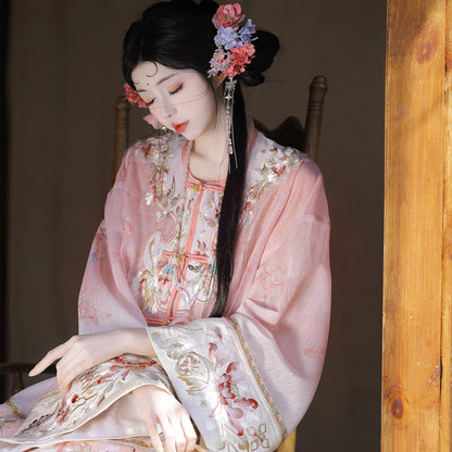 New Chinese Style Clothing Chunxin "春信" Women's Modern  Hanfu Spring Summer