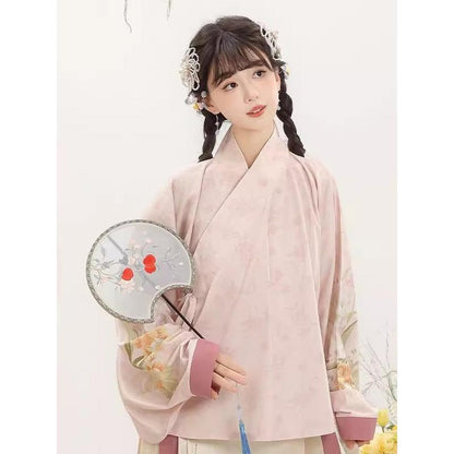 New Chinese Style Clothing Chunxin Shengyan "生烟" Women's Modern  Hanfu Winter Autumn