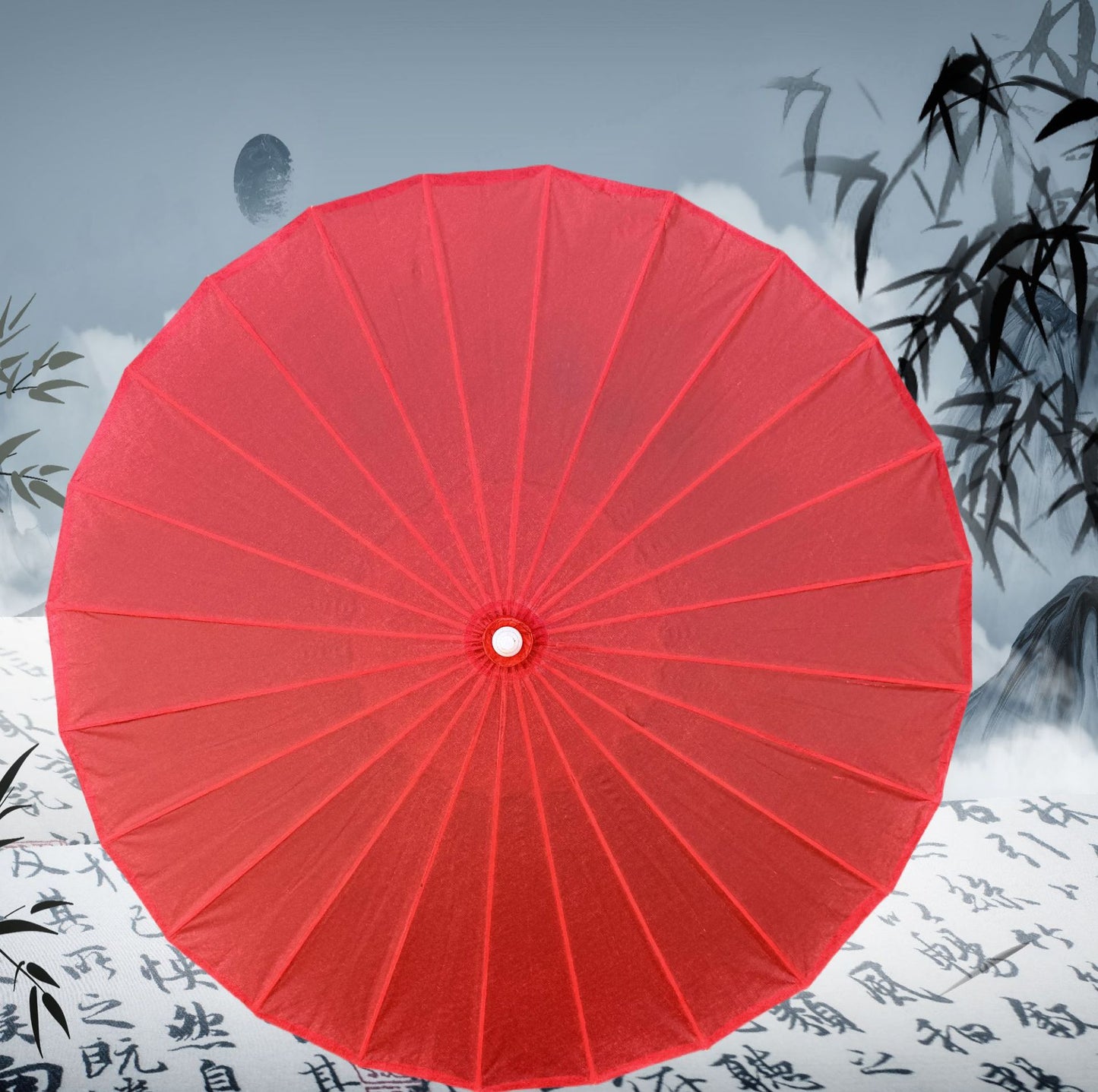 Traditional Chinese Bamboo Oil-paper Umbrella Xi 囍 Chinese Wedding