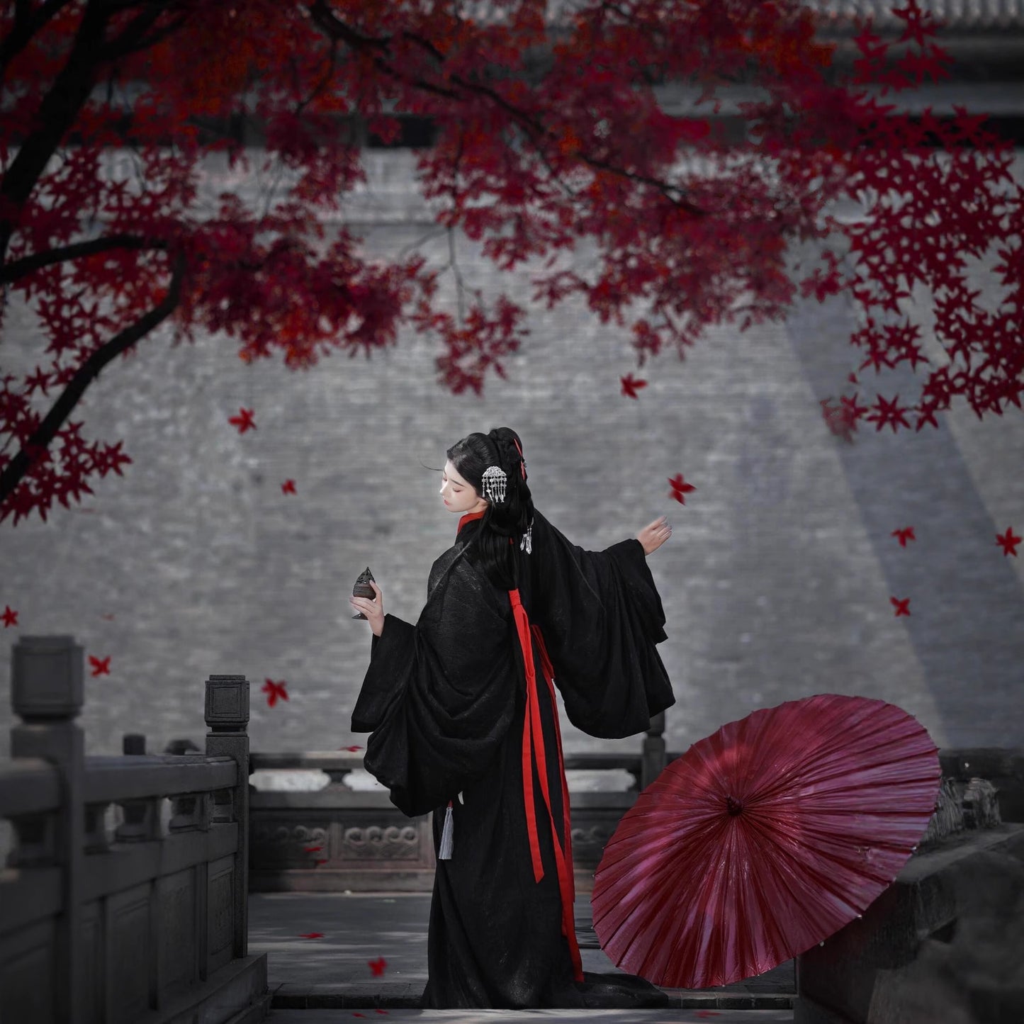 QIN 秦 Dynasty Women's Dress Warring States Yaoqin 曜秦 Traditional Chinese Clothing Spring Summer Autumn