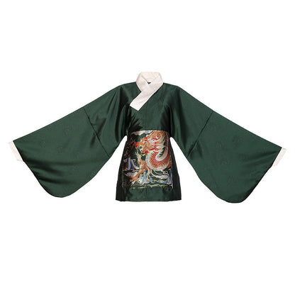 Ming Dynasty Clothing Longyinjiuxiao 龙吟九霄 Women's Chinese Traditional Hanfu Autumn Spring