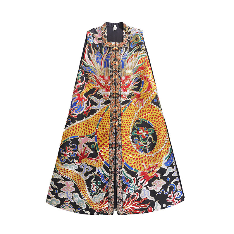 Ming Dynasty Dress Women Feiyu suit Hanfu Cos Clothing Qianhu 千户