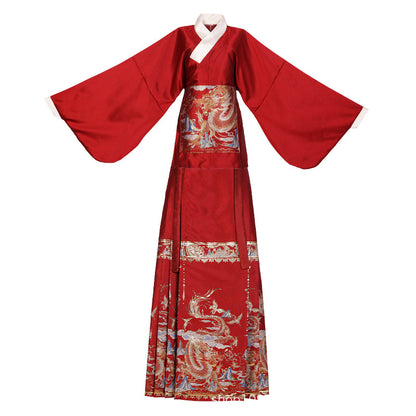 Ming Dynasty Clothing Longyinjiuxiao 龙吟九霄 Women's Chinese Traditional Hanfu Autumn Spring