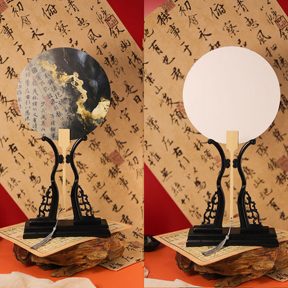 Traditional Chinese Fan Tuanshan 团扇 Modern Improved Model