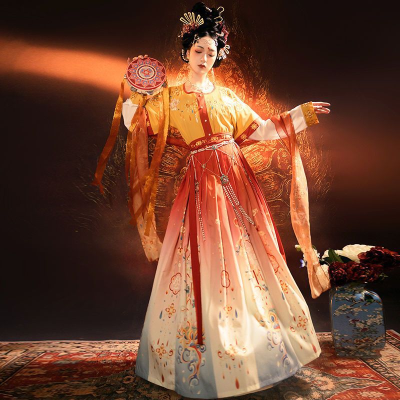 TANG Dynasty Skirt Women's Jianan 迦南 Hanfu Clothing  Spring Summer Autumn