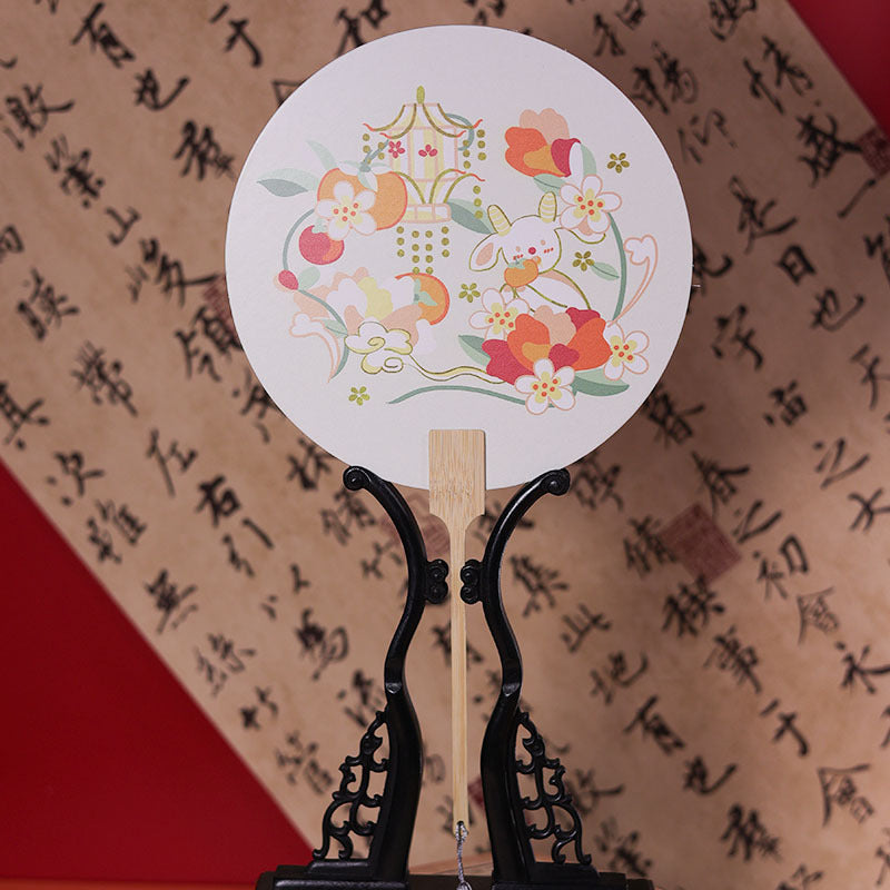 Traditional Chinese Fan Tuanshan 团扇 Modern Improved Model