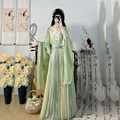 WEIJIN Dynasty Hanfu Women's Qingyi 清逸 Skirt Spring Summer Autumn