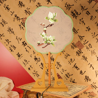 Traditional Chinese Translucent  Fan Tuanshan 团扇