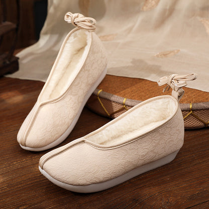 Women's Traditional Shoes Dengyun 登云 Chinese Increase Head Tilted Spring Summer Autumn Winter