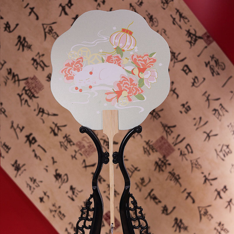 Traditional Chinese Fan Tuanshan 团扇 Modern Improved Model