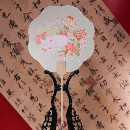 Traditional Chinese Fan Tuanshan 团扇 Modern Improved Model