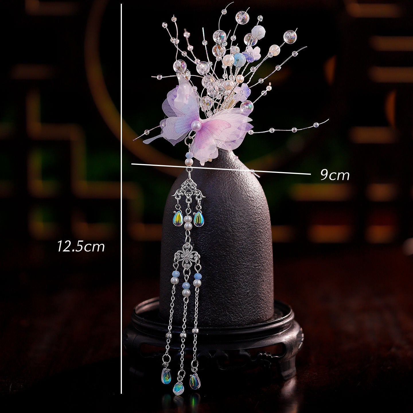 Traditional Chinese Hair jewelry Ranqing 苒清 Hanfu Historical Headgear