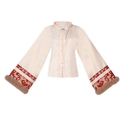 New Chinese Style Clothing Chunxin Xuerongdie "雪绒蝶" Women's Modern  Hanfu Winter Autumn