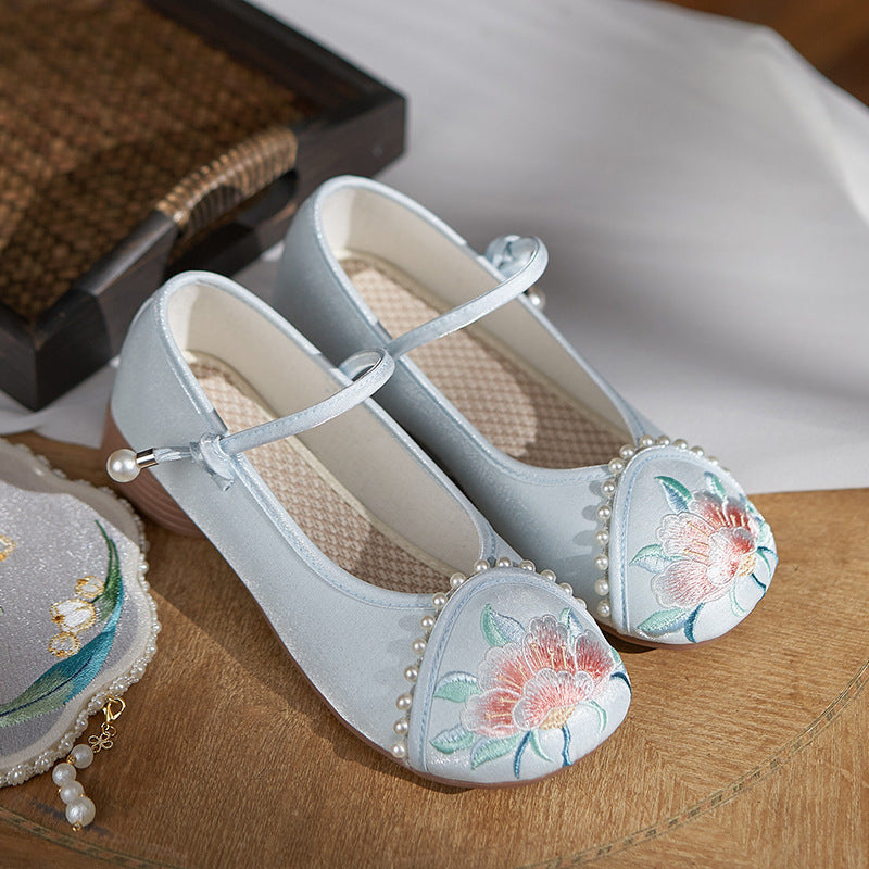 Women's Traditional Shoes Chenxiang 沉香 Chinese Increase Spring Summer Autumn