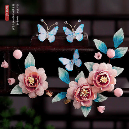 Traditional Chinese Hair jewelry Zhilu 芝露 Hanfu Historical Headgear