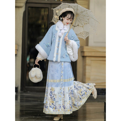 New Chinese Style Clothing Chunxin Lanting "兰亭" Women's Modern  Hanfu Winter Autumn