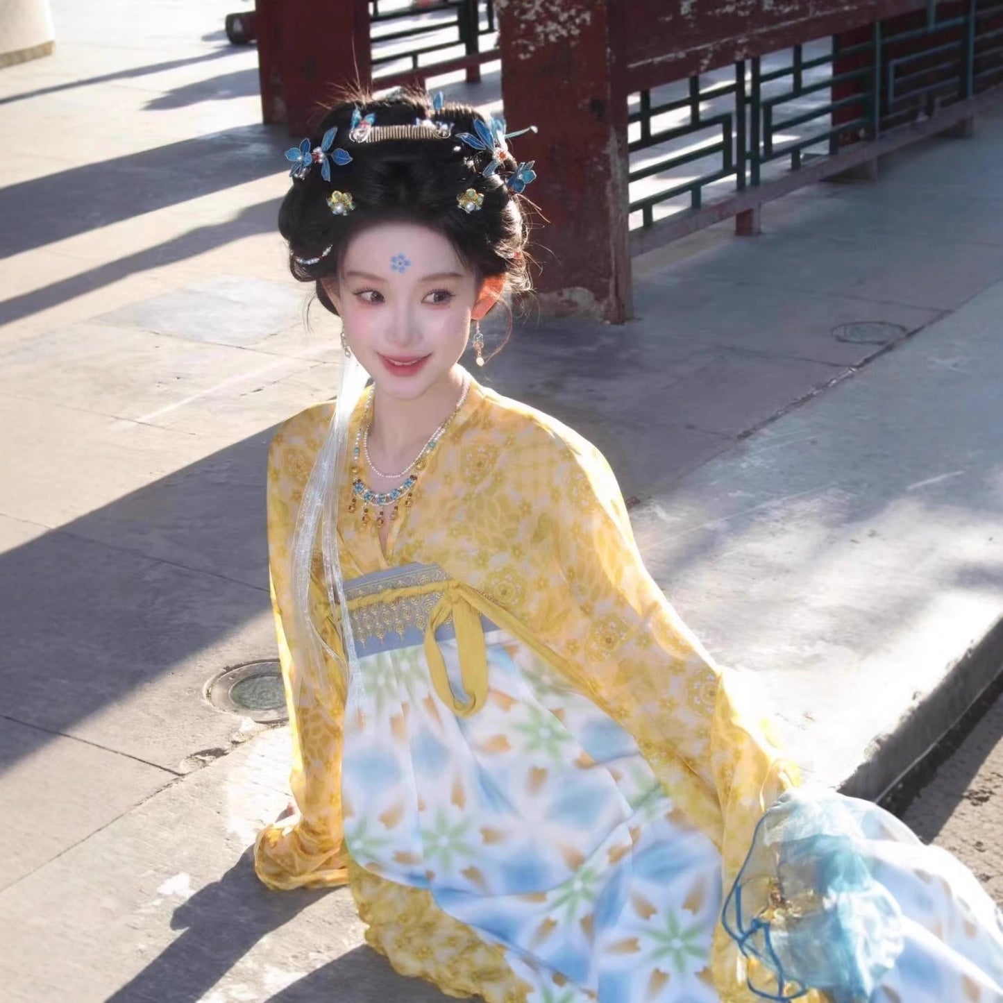 TANG Dynasty Dress Women's Yuegui 月桂 Ruqun  Hanfu Clothing Spring Summer Autumn