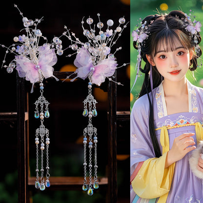 Traditional Chinese Hair jewelry Ranqing 苒清 Hanfu Historical Headgear
