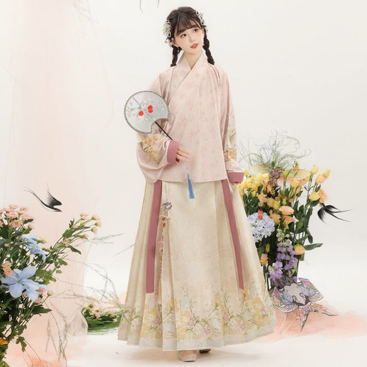 New Chinese Style Clothing Chunxin Shengyan "生烟" Women's Modern  Hanfu Winter Autumn