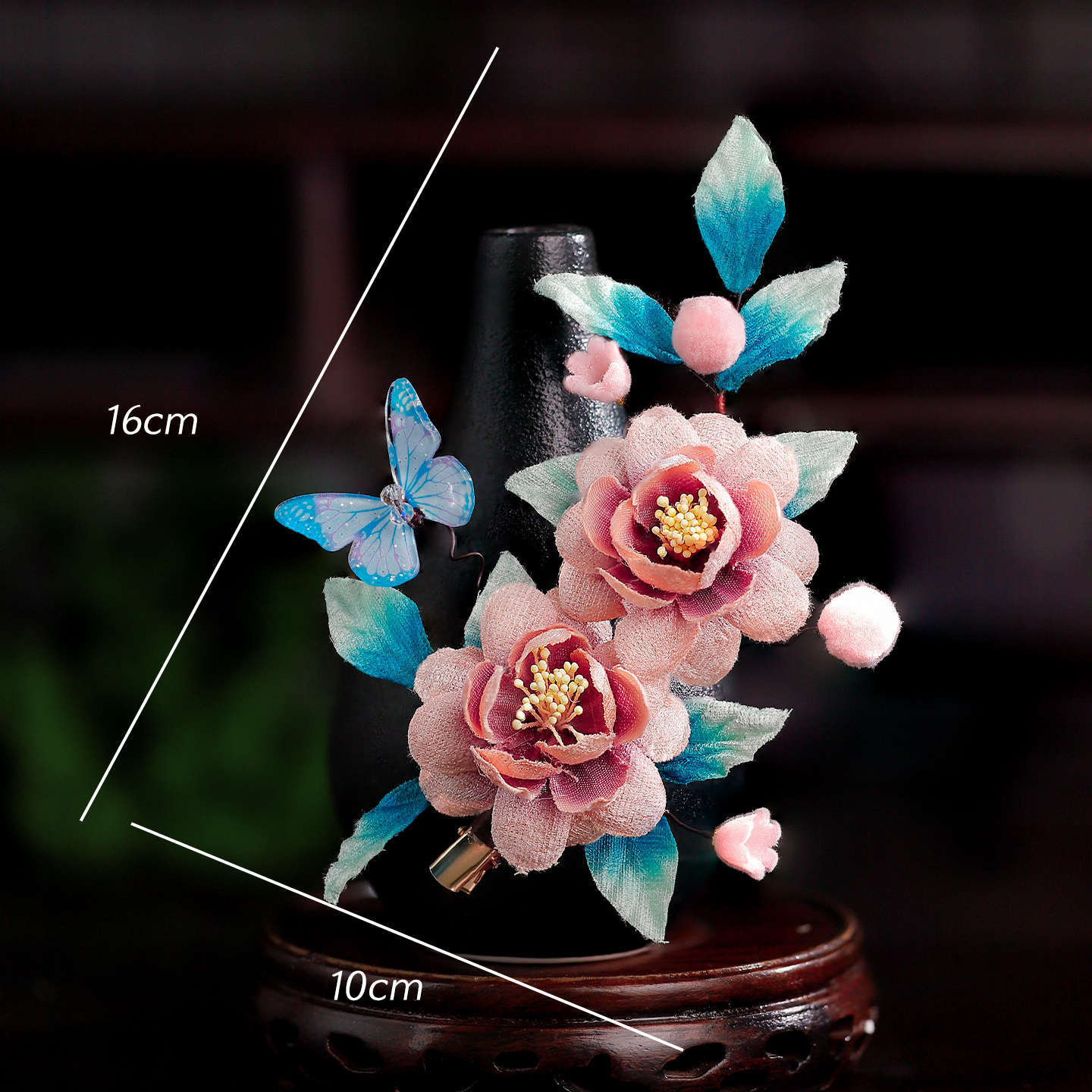 Traditional Chinese Hair jewelry Zhilu 芝露 Hanfu Historical Headgear