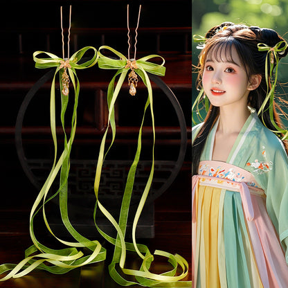 Traditional Chinese Hair jewelry Youcaihua 油菜花 Hanfu Historical Headgear