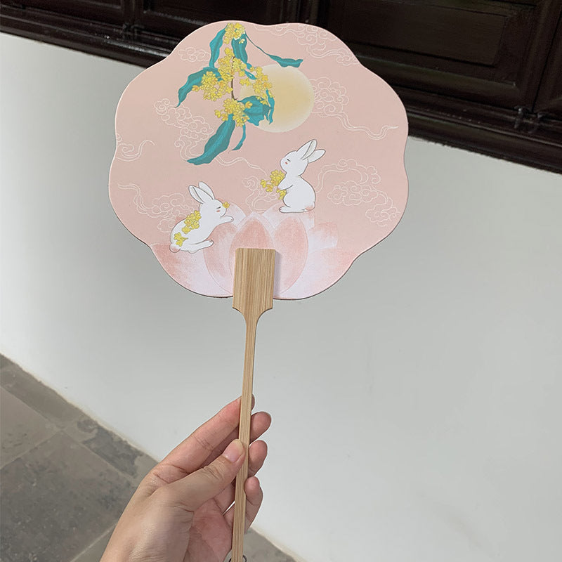 Traditional Chinese Fan Tuanshan 团扇 Modern Improved Model