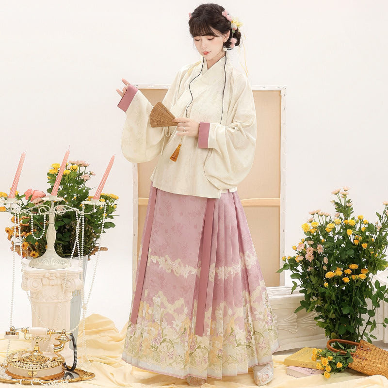 New Chinese Style Clothing Chunxin Nuanyu "暖玉" Women's Modern  Hanfu Winter Autumn