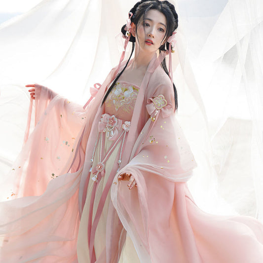 TANG Dynasty Hanfu Women's Xiaochunfeng 笑春风 Skirt  Spring Summer Autumn