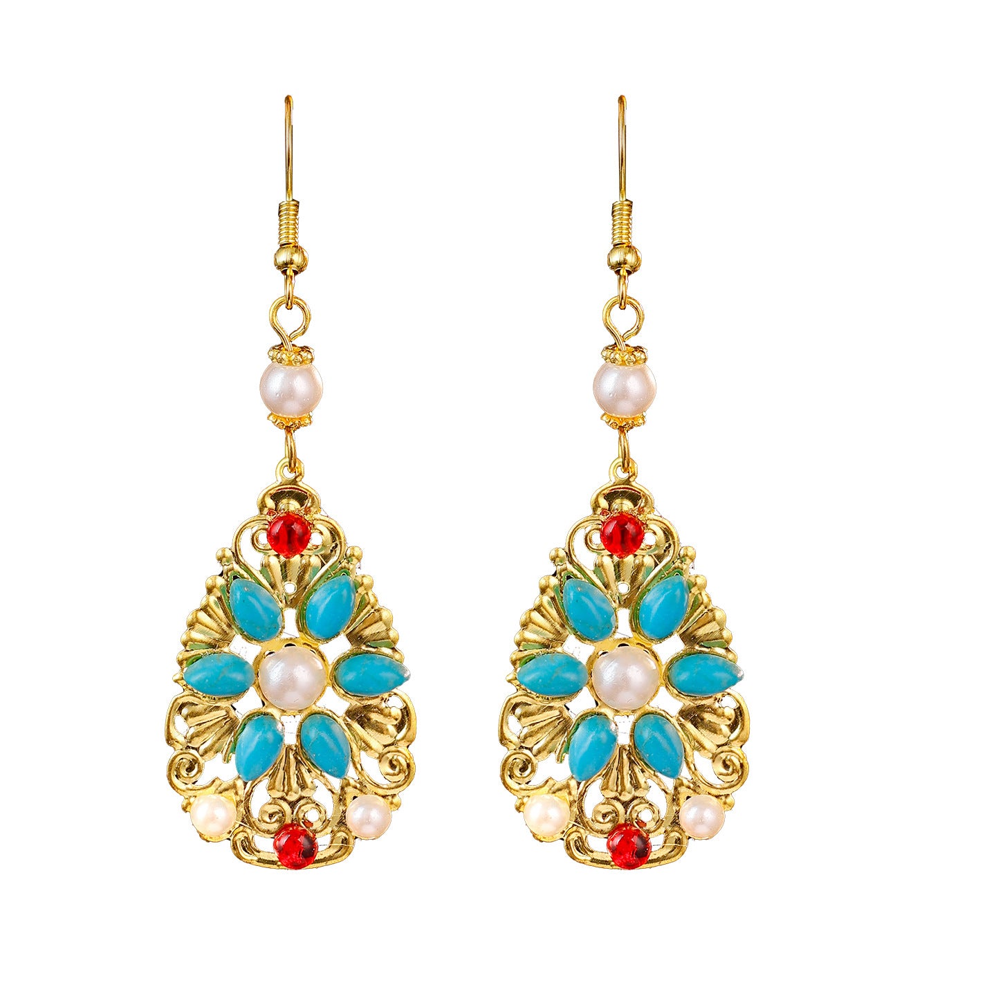 Traditional Chinese Earrings Xunxi 寻溪 Hanfu Historical Royal Accessories