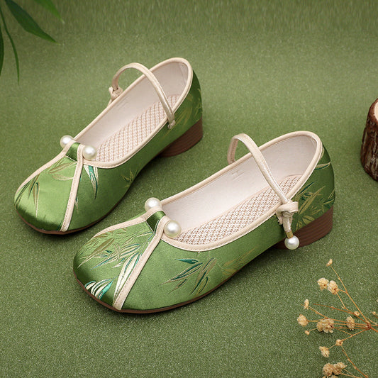 Women's Traditional Shoes Muxia 沐夏 Chinese Increase Spring Summer Autumn