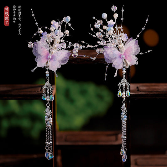 Traditional Chinese Hair jewelry Ranqing 苒清 Hanfu Historical Headgear