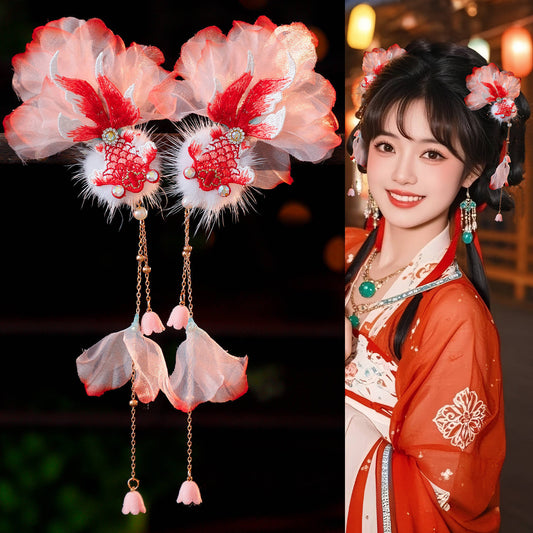Traditional Chinese Hair jewelry Liyan 礼颜 Hanfu Historical Headgear