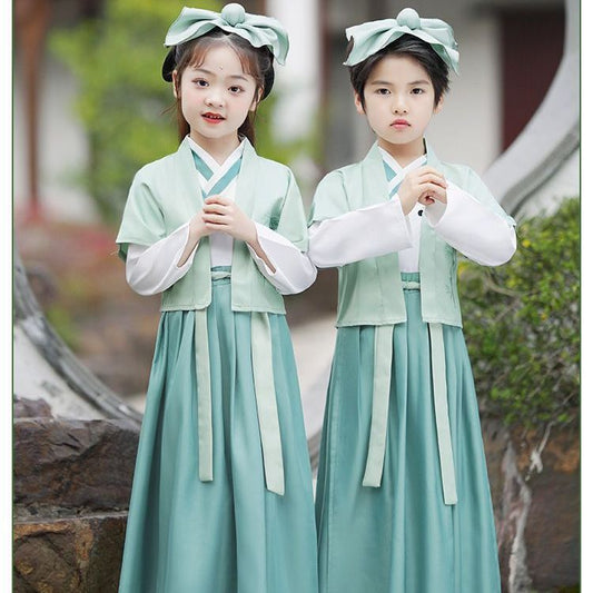 Children's Traditional Xiuzhu 秀珠 Suit Spring Summer Autumn