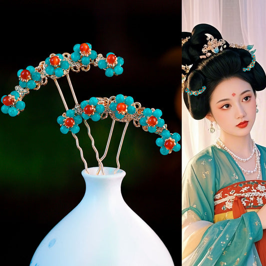 Traditional Chinese Hair jewelry Shiyi 时怡 Hanfu Historical Headgear