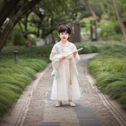 Children's Traditional Scholar Jinbang 金榜 Suit Spring Summer Autumn