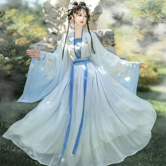 SONG Dynasty Hanfu Women's Xiangsiyi 相思意 Skirt  Spring Summer Autumn