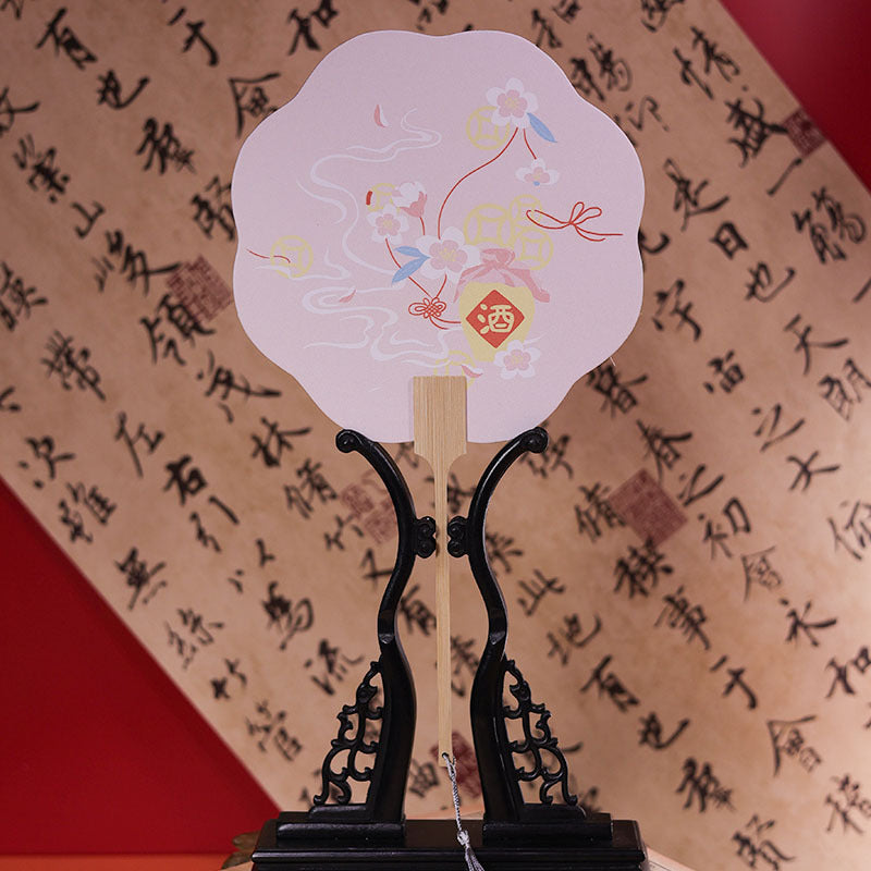 Traditional Chinese Fan Tuanshan 团扇 Modern Improved Model