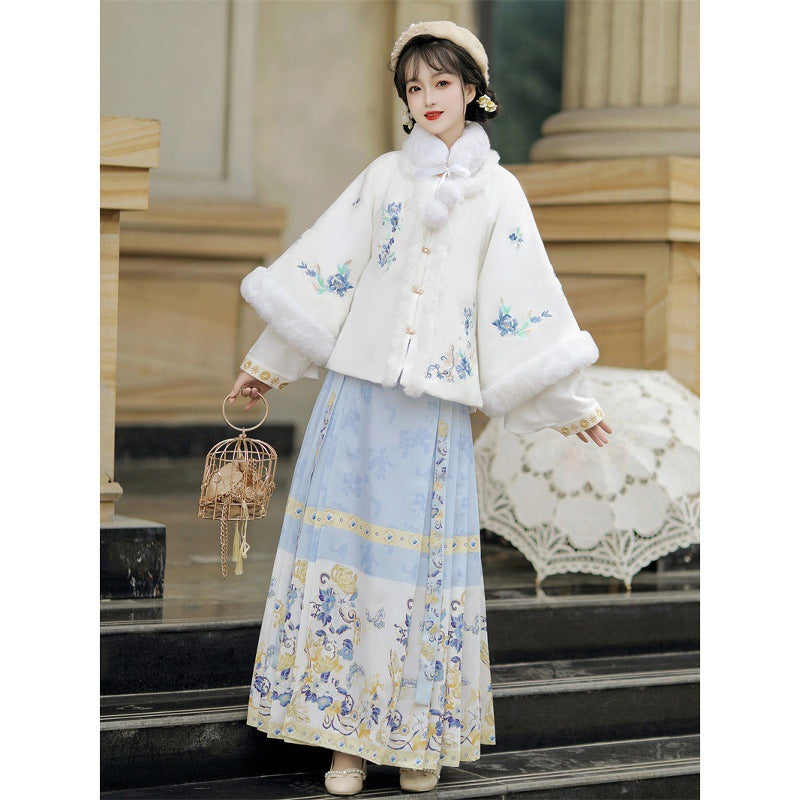 New Chinese Style Clothing Chunxin Lanting "兰亭" Women's Modern  Hanfu Winter Autumn