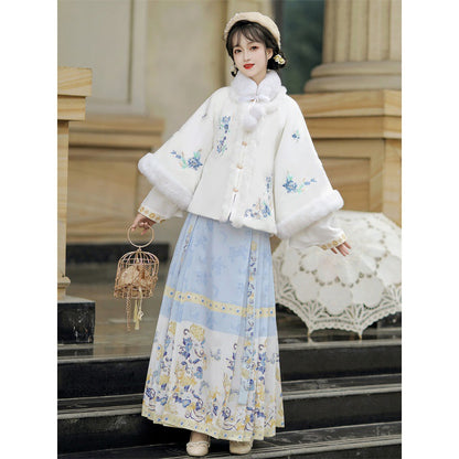 New Chinese Style Clothing Chunxin Lanting "兰亭" Women's Modern  Hanfu Winter Autumn