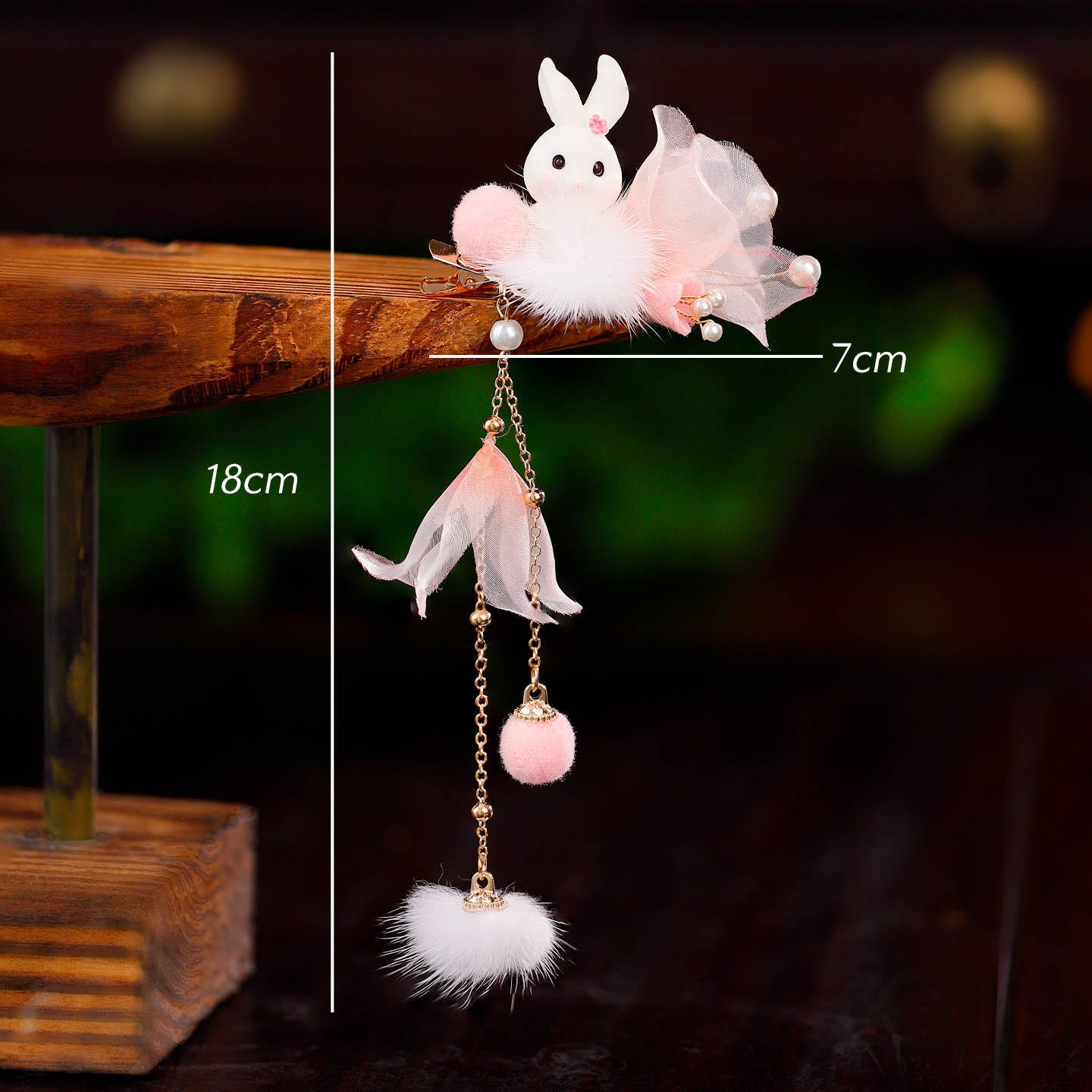 Traditional Chinese Hair jewelry Shuangtong 霜彤 Hanfu Historical Headgear