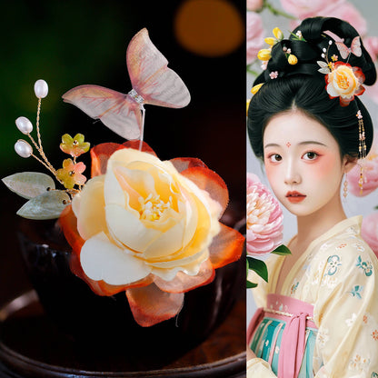 Traditional Chinese Hair jewelry Nanni 南霓 Hanfu Historical Headgear