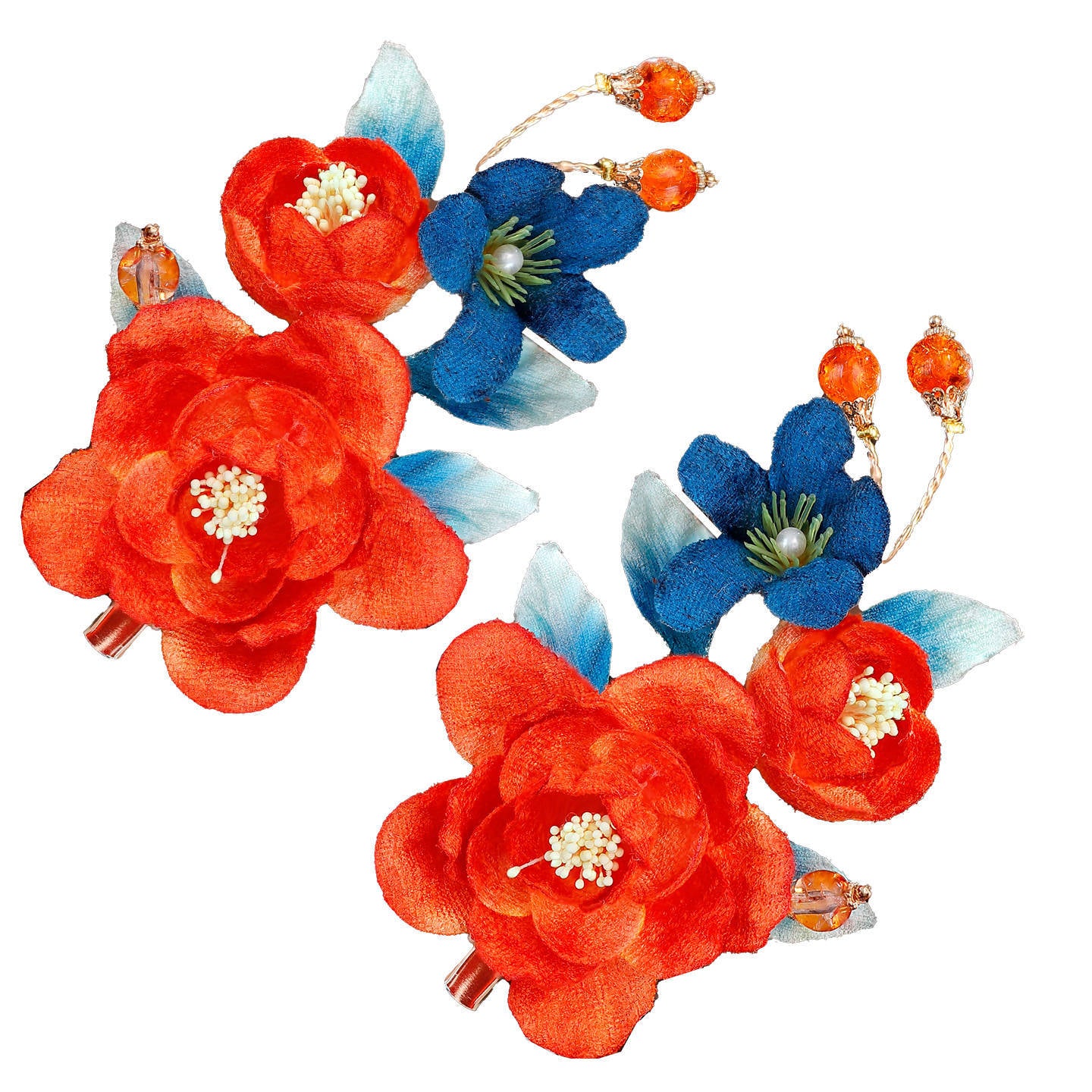 Traditional Chinese Hair jewelry Qiuyu 秋玉 Hanfu Historical Headgear