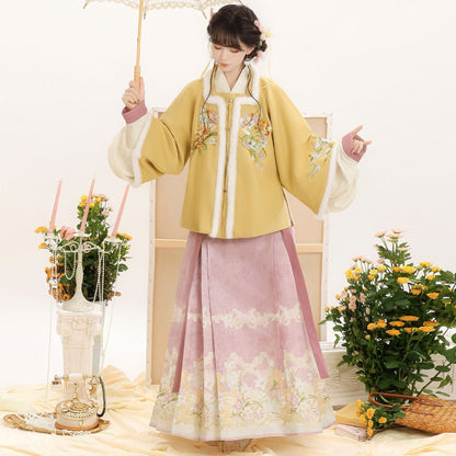 New Chinese Style Clothing Chunxin Nuanyu "暖玉" Women's Modern  Hanfu Winter Autumn