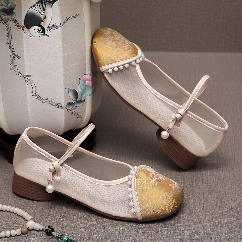 Women's Traditional Shoes Jinse 锦瑟 Chinese Increase Spring Summer Autumn
