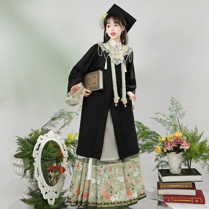Chinese Elements Graduation Clothing Women's Qingcheng 倾城 Dress