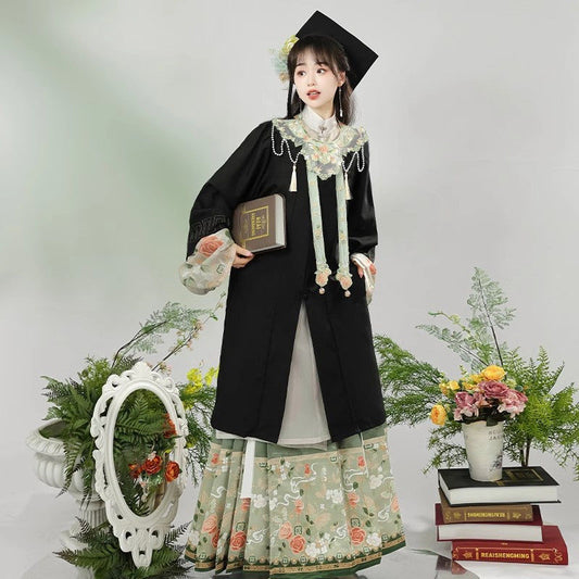 Chinese Elements Graduation Clothing Women's Qingcheng 倾城 Dress